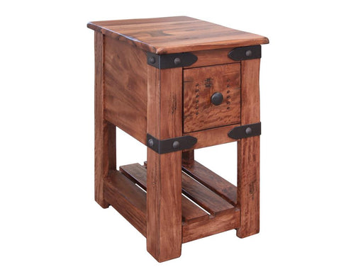Parota Chairside Table