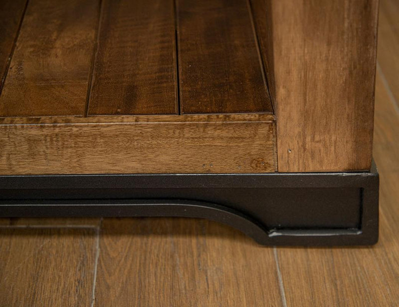Parota Bookcase angle