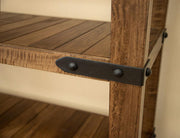Parota Bookcase detail