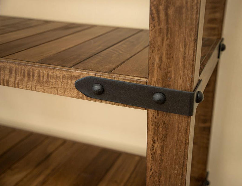 Parota Bookcase detail