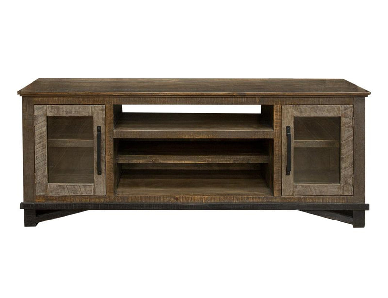 Loft Brown Wall Unit TV Stand