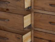 Natural Teca 6 Drawer Dresser - Barewood
