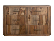 Balam Brown Dresser angled view