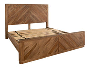 Balam Brown Bed headboard detail
