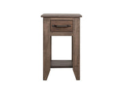 Natural Teca Chairside Table - Barewood