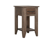 Natural Teca Chairside Table - Barewood
