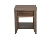 Natural Teca End Table - Barewood