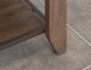 Natural Teca Chairside Table - Barewood