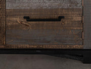 Loft Brown 70" TV Console - drawer detail