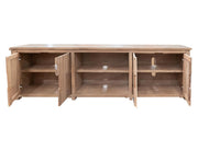 Natural Parota 88" TV Stand - alternate view