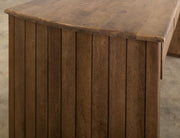 Mezquite 3 Drawer Desk styled in a home office