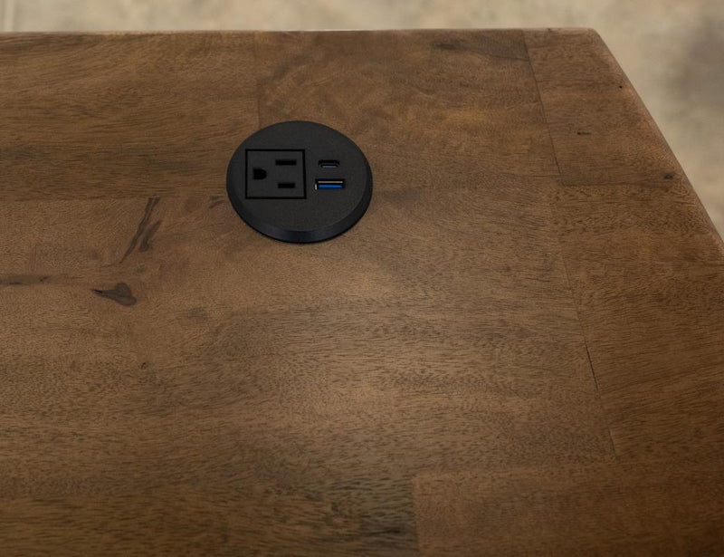 Mezquite 3 Drawer Desk detail