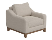 Olivo Armchair in beige upholstery