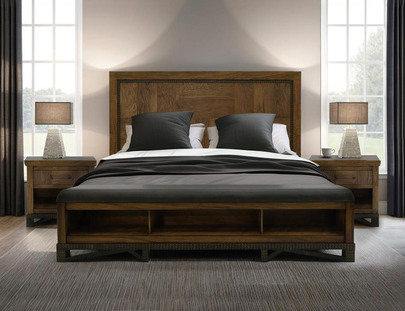 Walnut Bed - Barewood