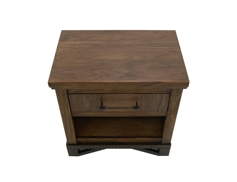 Walnut Nightstand - Barewood