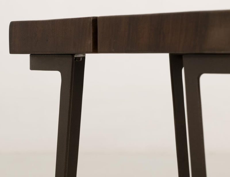 Walnut Live-Edge Sofa Table - Barewood