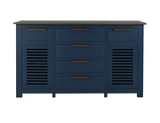 Bonfire Blue Buffet - Barewood