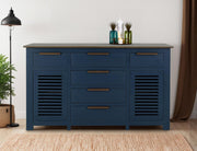 Bonfire Blue Buffet - Barewood