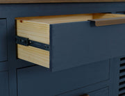 Bonfire Blue Buffet - Barewood