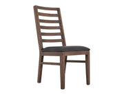 Walnut Ladder Back Chair - Barewood