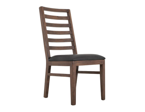 Walnut Ladder Back Chair - Barewood