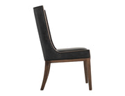 Walnut Upholstered Chair - Barewood