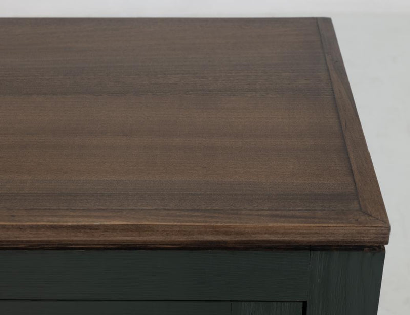 Autumn Green Console - Barewood