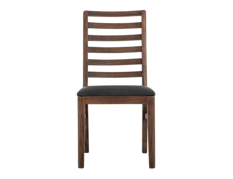 Walnut Ladder Back Chair - Barewood