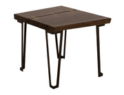 Walnut Live-Edge End Table - Barewood