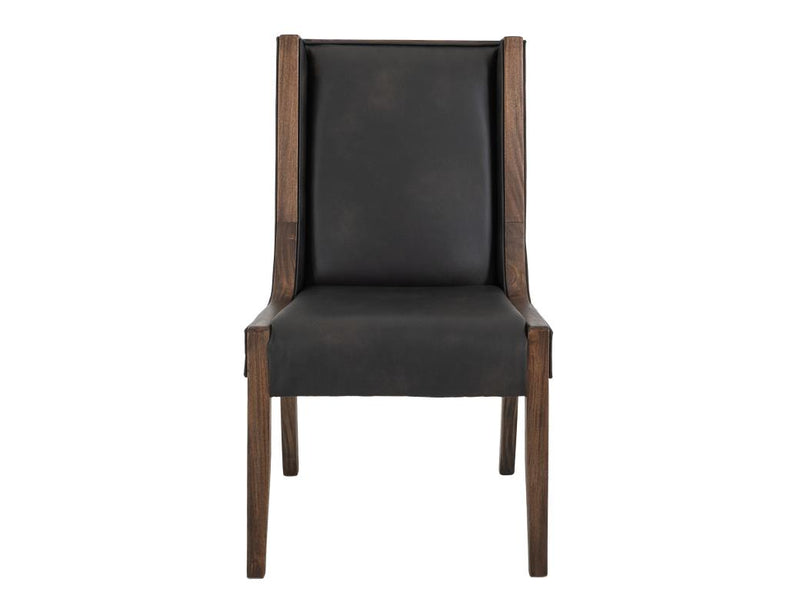 Walnut Upholstered Chair - Barewood