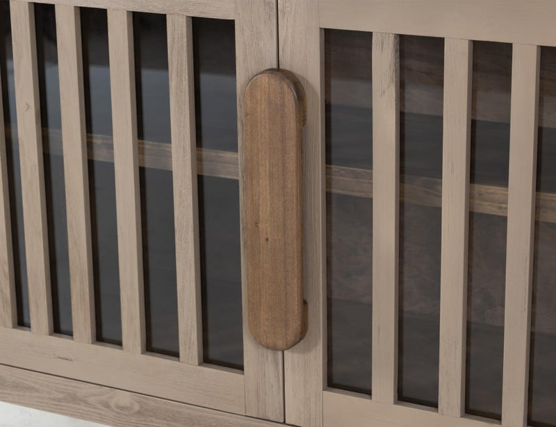 Autumn Beige Console - Barewood