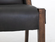 Walnut Upholstered Chair - Barewood