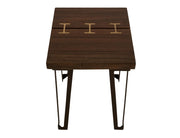 Walnut Live-Edge Chairside Table - Barewood