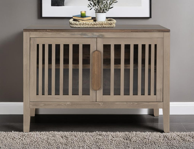Autumn Beige Console - Barewood