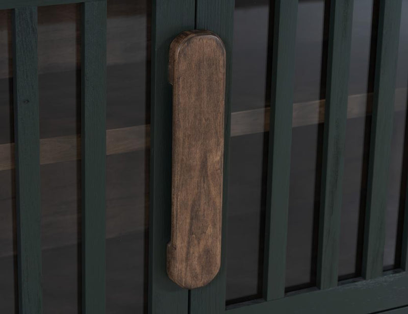 Autumn Green Console - Barewood