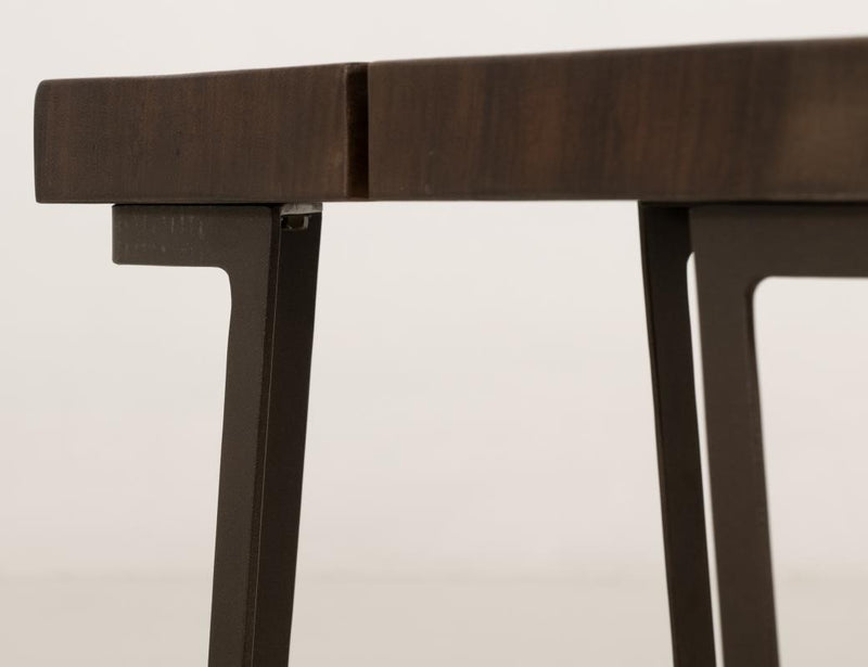 Walnut Live-Edge End Table - Barewood