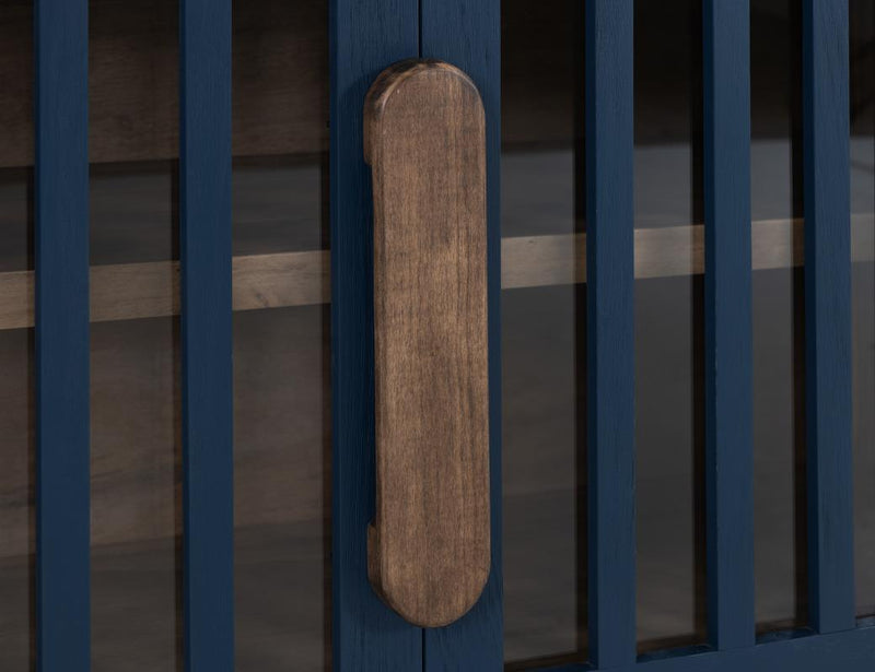Autumn Console Blue - Barewood