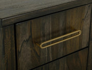 Drawer front detail