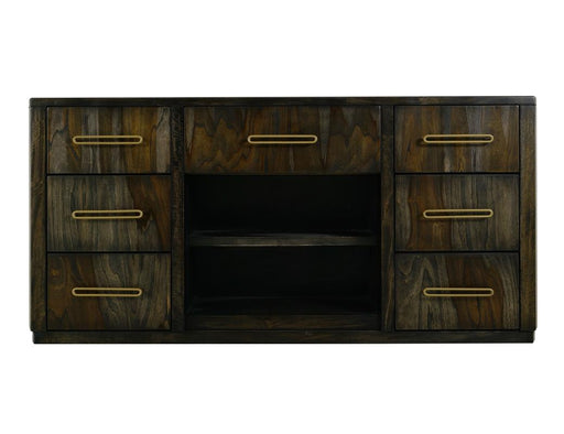Balam Black 7-drawer console