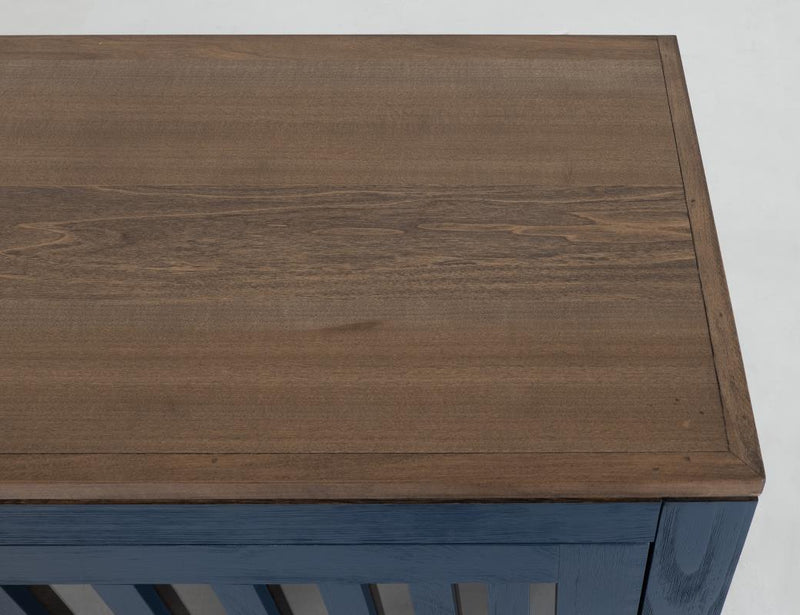 Autumn Console Blue - Barewood