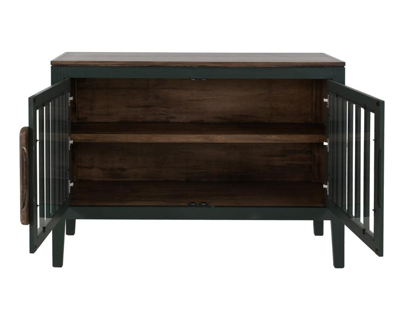 Autumn Green Console - Barewood
