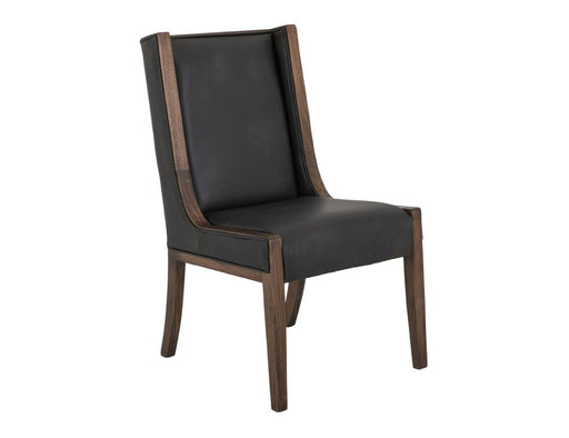 Walnut Upholstered Chair - Barewood