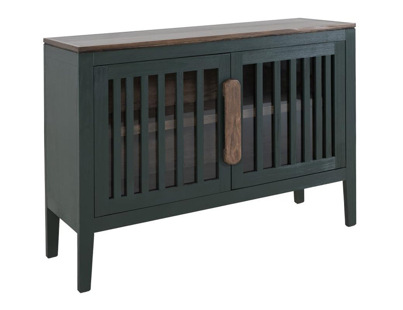 Autumn Green Console - Barewood