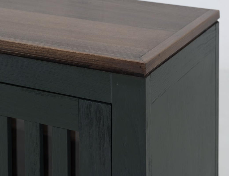 Autumn Green Console - Barewood