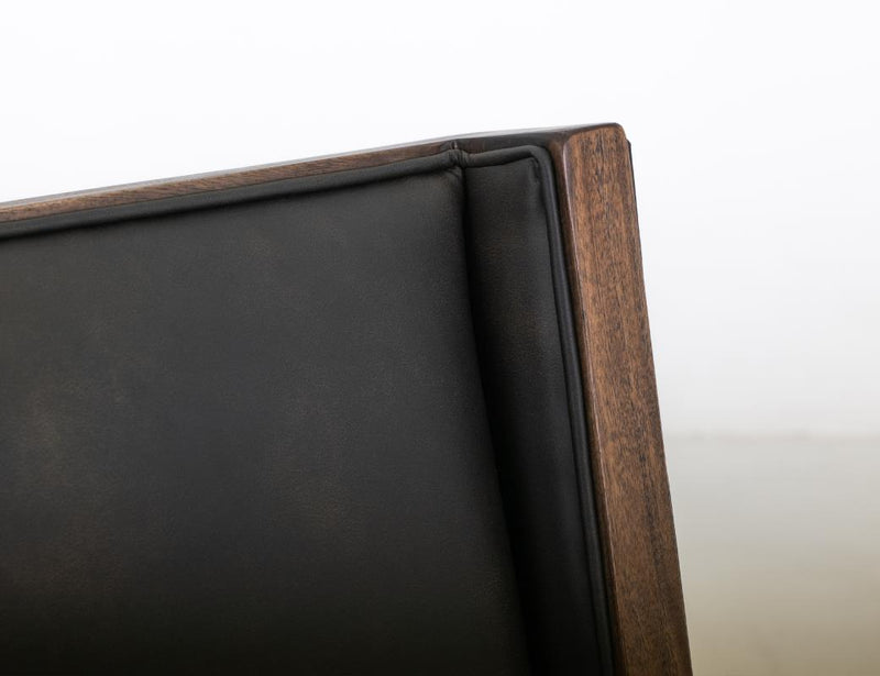 Walnut Upholstered Chair - Barewood