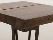 Walnut Live-Edge Chairside Table - Barewood