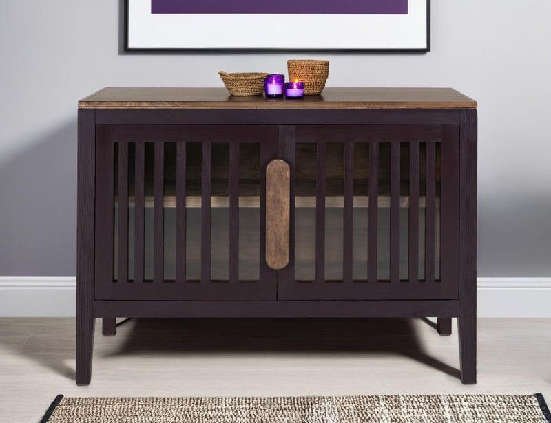 Autumn Plum Console - Barewood