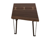 Walnut Live-Edge End Table - Barewood