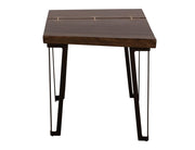 Walnut Live-Edge End Table - Barewood