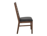 Walnut Ladder Back Chair - Barewood
